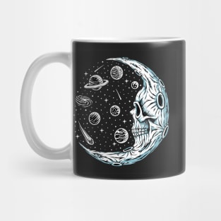 Skull moon horror Mug